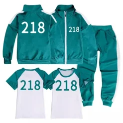 Blækspruttekostume til drenge og piger, 456, jakke, T-shirt + bukser + sweater 3 dele - WELLNGS Coat-T-Shirt-Pants 150 (10-12Y)