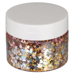 Body Peel Off Glitter Farverig Bærbar Vandtæt Langtidsholdbar Ansigtsmakeup Glitterlim til Voksne Børn 40ml MG18