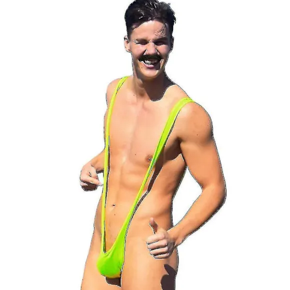 Borat, Mankini - Neon Grøn