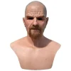 Breaking Bad Gammel Mand Udklædning Fuld Maske Halloween Cosplay Hovedbeklædning