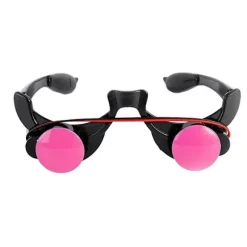 Briller LED Halloween Briller Uhyggeligt Kostume Rekvisit Glødende Jul Kreative Briller Til Fester Cosplay B