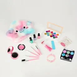 Børne Makeup Legetøjssæt Piger Simulation Kosmetik Sæt Negle Legehus Rygsæk
