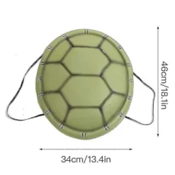 Børne Skildpaddeskal Kostume Ninja Skildpaddeskal Rygsæk Teenage Mutant Ninja Turtle legetøj Cosplay Rekvisitter legetøj Skildpaddeskal legetøj - Perfekt | Fyndiq
