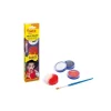Børnemakeup - Jovi - Etui med 3 flasker på 8ml - Hvid, Rød, Sort - Glat tekstur - Ikke giftig