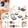 Børns Lege Makeup Sæt 11 Dele Kosmetik Kit Legetøj Rollespil Skønhedstilbehør[D]