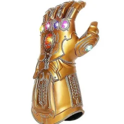 Børns Thanos Handsker Infinity Gauntlet Med Led Lys Avengers 4 Cosplay Legetøj