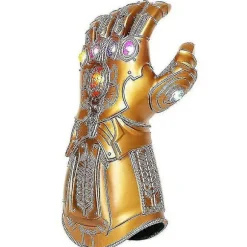 Børns Thanos Handsker Infinity Gauntlet Med Led Lys Avengers 4 Cosplay Legetøj