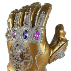 Børns Thanos Handsker Infinity Gauntlet Med Led Lys Avengers 4 Cosplay Legetøj