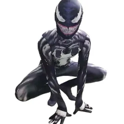 Børns Venom Monster Cosplay Kostume -a 7-8 Years