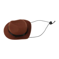 Brun Sød Sjov Kæledyrs Cowboyhat
