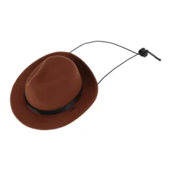 Brun Sød Sjov Kæledyrs Cowboyhat