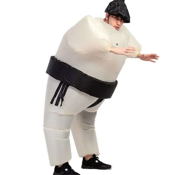Brydedragt Voksne Oppustelig Sumodragt Oppustelig Halloweenkostume Halloweenkostume Til Voksne One Size