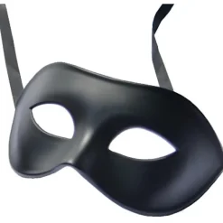 Burlesque Ball Party (sort One Size)2* Mænds Maske Sort Mat