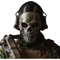Call Of Duty Ghost Skull Maske Fuld Ansigt Unisex Til Krigsspil