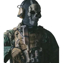Call Of Duty Ghost Skull Maske Hel Ansigt Unisex Til Krigsspil - Perfekt