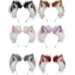 Cat Ear Pandebånd Cosplay Hovedbeklædning COLOR 6 COLOR 6 Color 6