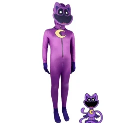 Catnap Dyre Onesie til Børn & Voksne - Rollespilskostume til Karnevalsfester Catnap 130