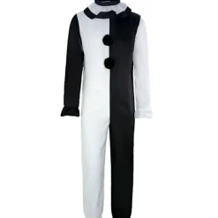 CGGTSN Voksen Terrifier 2 Art the Clown Cosplay Kostume Overall Hat Outfit Halloween Karneval Kostume Kun Maske Kun MaskeCJY Kun Maske Only Mask M