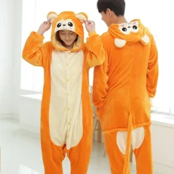Charmander Adults Onesie Costume Pyjamas Book Week Cosplay 110 Yellow M