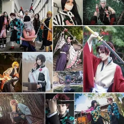 104cm Demon Slayer Sværd 1:1 Nichirin Sværd Bambus Klinge Kimetsu no Yaiba Zenitsu Tanjirou Katana Våben Anime Cosplay Prop Sabito