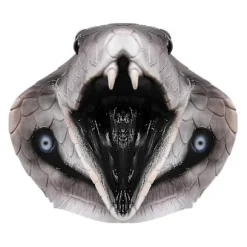 Cobra Kostume Maske Nyhed Halloween Kostume Fest Latex Dyr Cobra Hoved Maske Slange