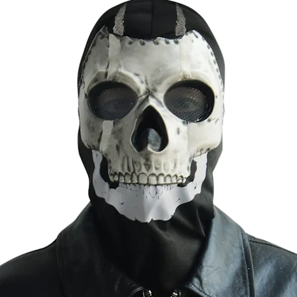 COD Ghost Maske Kranie Helmaske MW2 Cosplay Kostumemaske kompatibilitet med Sport Halloween Cosplay