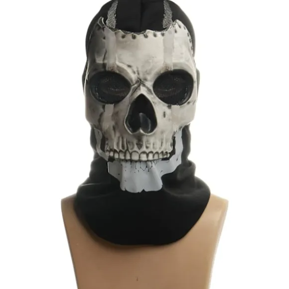 COD Ghost Maske Kranie Helmaske MW2 Cosplay Kostumemaske kompatibilitet med Sport Halloween Cosplay
