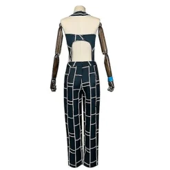 Cosdaddy Anmie Jojo's Bizarre Adventure Jolyne Cujoh Kostume til Voksne Kvinder og Piger XS