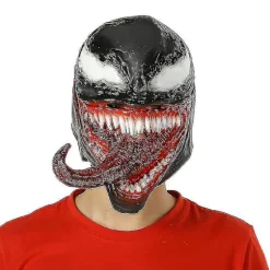Cosplay Avengers Venom Venomized Maske Venomized Hovedbeklædning Karneval Påskedag Marvel Spider-man-venom Maske Karakter