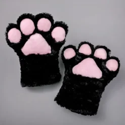 cosplay dyr kat ulv bjørn hund kanin ræv poter kløer luffer handsker