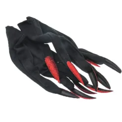 Cosplay Handsker Handsker Med Kløer SORT black