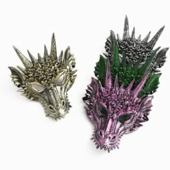 Cosplay Mask Mask Rekvisitter HVID white