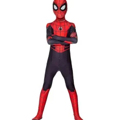 Cosplay Spider-man Spiderman Kostume Voksen Barn Outfit zy - Perfet Men 160