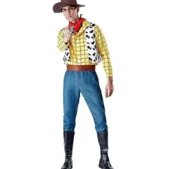 Cosplay Story Woody Kostumesæt Cowboy Julekjole Unisex Sheriff Halloween Karneval Udklædningsfest Legetøj Sceneoptræden Høj Kvalitet - Perfekt kid boy 120 | Fyndiq