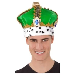 Couronne - DisfraZZes - 59 cm - Multifarvet - Festpynt - Blandet Grön, Flerfärgad