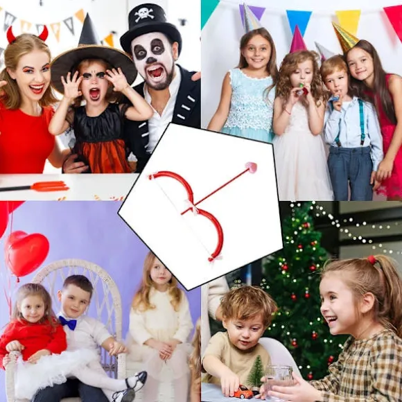 Cupids bue og pil Kostumefest rollespil Cupids bue og pil Golden