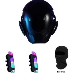 Cyberpunk Maske Rollespil Cosplay Fremtid Robocop Futuristisk Cool Standard Model Science Fiction til Halloween Fest