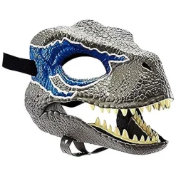 3D Dinosaur Maske Rolleleg Hovedbeklædning Jurassic World Raptor Gi