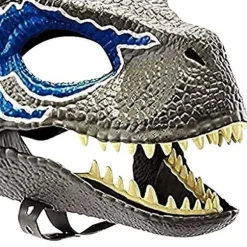 3D Dinosaur Maske Rolleleg Hovedbeklædning Jurassic World Raptor Gi