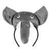 3D elefant hårbånd dyrefarm voksne børn kostume maske masker bold