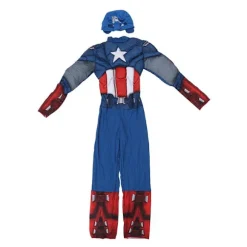 [11D] Superstar Captain America drengetrøje, størrelse M M