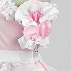 Dame Blonde Lag Maid Kjoler Sød Lolita Kjole Viktoriansk Ærmeløs Halloween Cosplay Kostumer (M)