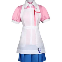 Danganronpa Mikan Tsumiki Anime Uniform Kvinde Kjole Cosplay Kostume Tøj A1