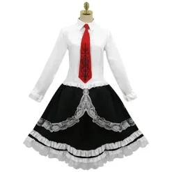 Dangaronpa Celestia Ludenberg Cosplay Dangaronpa Kostume Skoleuniform Kvinder Halloween Komplet Sæt Gotisk Lolita Kostume Fest M MCJY M A1
