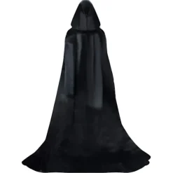 Darth Vader Sort Hætteklædt Kappe til Middelalder Halloween & Cosplay (L)[JUN]