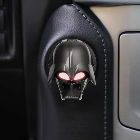 Darth Vader Star Wars Bil Én Knap Startknap Beskyttende Cover Indvendig Modifikation Tændingsenhed Kontakt Metal Dekorative Klistermærker Anti-ridse | Fyndiq
