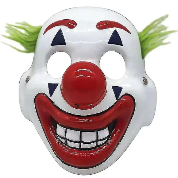 Dc Movie Joker Maske Arthur Fleck Cosplay Maske Klovn Maskerade Halloween Gysermaske