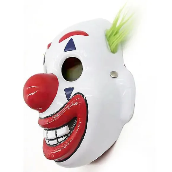 Dc Movie Joker Maske Arthur Fleck Cosplay Maske Klovn Maskerade Halloween Gysermaske