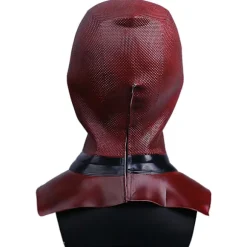 Deadpool Cosplay Wade Winston Wilson Lædermaske Kostume Submarine Deuce Halloween Party Kostume Rekvisitter Standard Titel