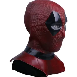 Deadpool Cosplay Wade Winston Wilson Maske i Naturligt Latex Kostume U-båd Deuce Halloween Party Kostume Rekvisitter Default Title